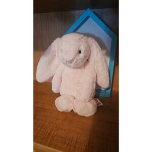 Jellycat Original BASHFUL PINK BUNNY Medium New BNWT Light Soft Plush Rabbit Toy